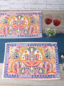 Home Affairs - Block Print Table Placemats Set Of 6