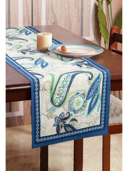 Home Affairs - Table Runner Blue Ethnic