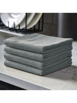 Story@Home - 360 Gsm Microfiber Kitchen Cleaning Towels Grey