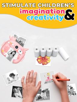 Wembley - Photo Printer Refill Instant Camera Thermal Paper Rolls (Pack of 6) (3 Years)