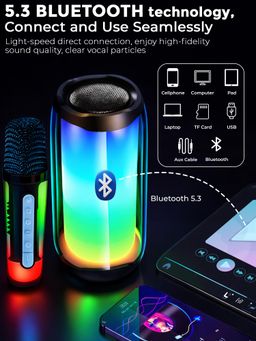 Wembley - Wireless Bluetooth Portable Karaoke with 5 Voice Modes (3 Years)