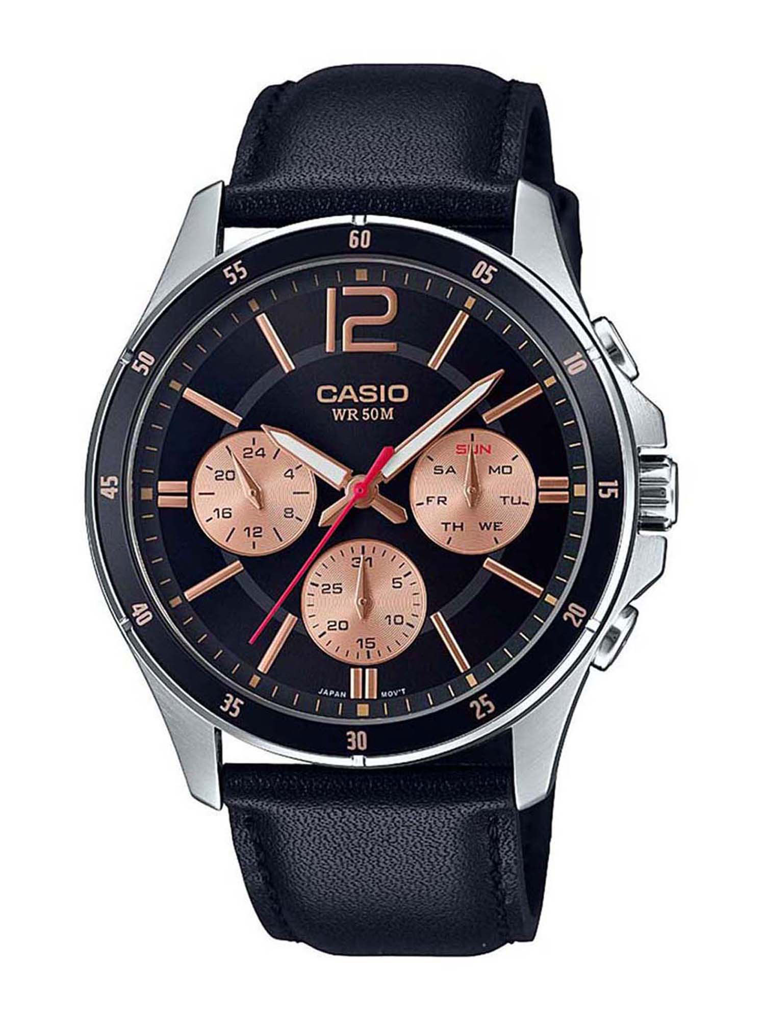 Buy Casio A1888 Enticer Men ( MTP-1374HL-1A2VIF ) Analog Watch