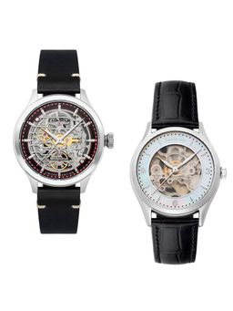 Earnshaw - Baron and Isabella Limited Edition Automatic Round Dial Couple Watch - ES-8229-SET-03
