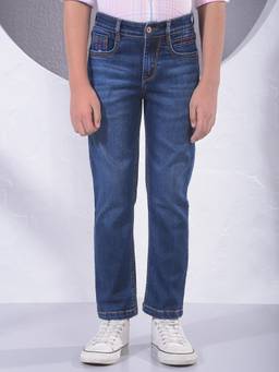 CRIMSOUNE CLUB - Boy's Blue Jeans