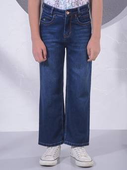 CRIMSOUNE CLUB - Boy's Blue Baggy Jeans