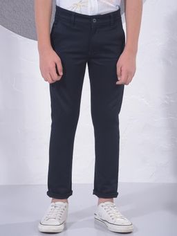 CRIMSOUNE CLUB - Boy's Navy Blue Trousers
