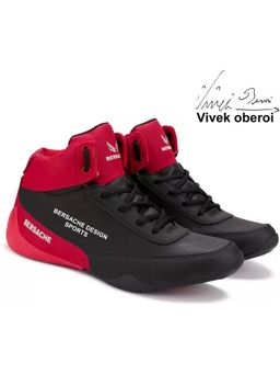 BERSACHE - Men Premium Sports Trending Red Running Shoes