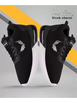 BERSACHE - Men Premium Sports Trending Black Running Shoes
