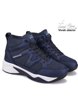 BERSACHE - Men Premium Sports Trending Navy Blue Running Shoes