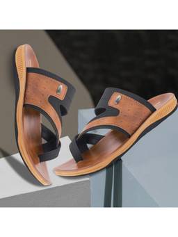 BERSACHE - Extra Soft Classic Casual Sandals for Mens-Black