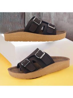 BERSACHE - Extra Soft Classic Casual Sandals for Mens-Black