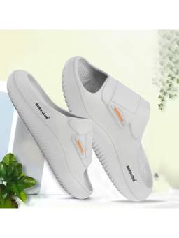BERSACHE - Extra Soft Classic Casual Sliders for Mens-Grey