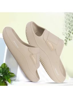 BERSACHE - Extra Soft Classic Casual with Ultra Soft Sliders for Mens-Beige