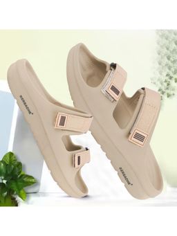BERSACHE - Extra Soft Classic Casual Sandals for Mens-Beige