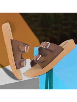 BERSACHE - Extra Soft Classic Casual Brown Sandals for Womens