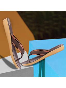 BERSACHE - Extra Soft Classic Casual Brown Flipflop for Womens