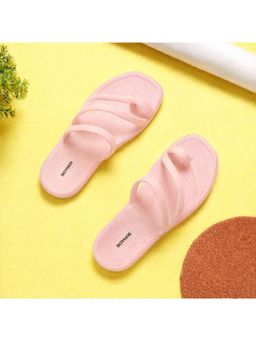 BERSACHE - Extra Soft Classic Casual Peach Flipflops for Womens