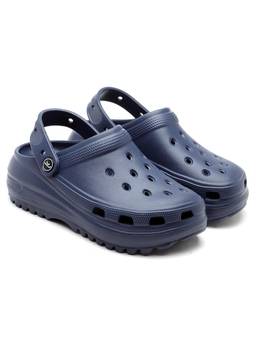 BERSACHE - Women Navy Blue Clogs