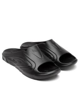 BERSACHE - Men Black Sliders