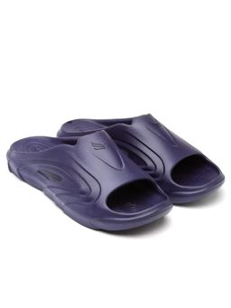 BERSACHE - Men Navy Blue Sliders
