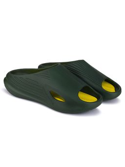 BERSACHE - Men Olive Sliders