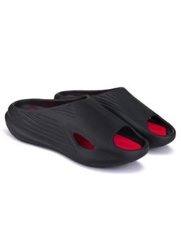 BERSACHE - Men Black Sliders