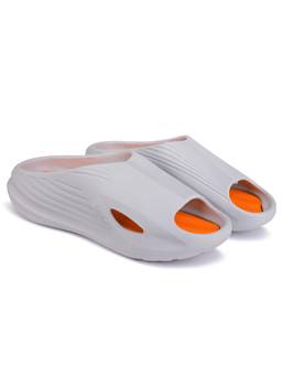 BERSACHE - Men Grey Sliders
