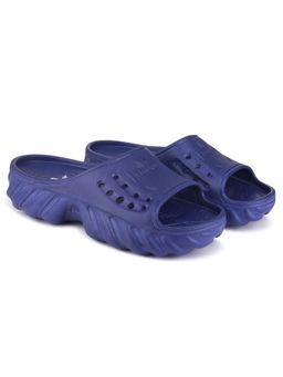 BERSACHE - Men Navy Blue Sliders