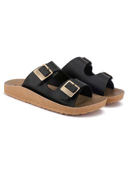 BERSACHE - Men Black Sandals