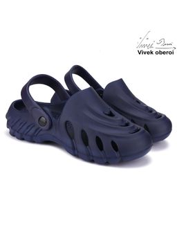 BERSACHE - Men Navy Blue Clogs