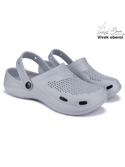 BERSACHE - Men Grey Clogs