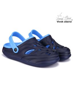 BERSACHE - Men Navy Blue Clogs