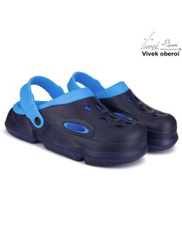 BERSACHE - Men Navy Blue Clogs