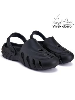 BERSACHE - Men Black Clogs