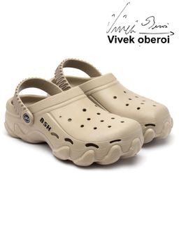 BERSACHE - Men Beige Clogs