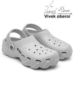 BERSACHE - Men Grey Clogs