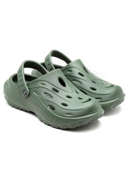 BERSACHE - Men Olive Clogs
