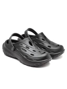 BERSACHE - Men Black Clogs