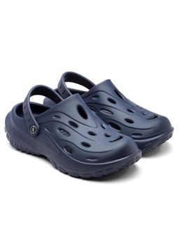 BERSACHE - Men Navy Blue Clogs