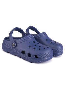 BERSACHE - Men Navy Blue Clogs