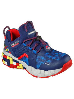 SKECHERS - Boys Mega-Craft - Cubozone Navy Blue Casual Shoes