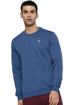 Alcis - Men Casual Blue Sweatshirts