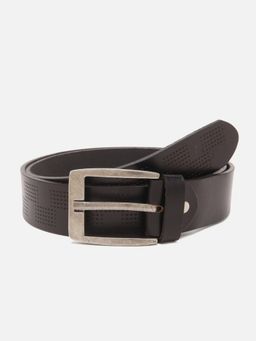 Spykar - Black Genuine Leather Belt
