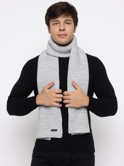 513 - Mens Acrylic Woollen Solid Winter Wear Warm Muffler