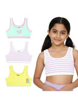 Plan B - U-Shaped Double Layered Sports Bra - (Pack of 3)