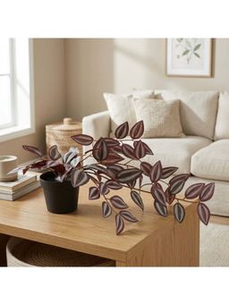 HomeTown - Ilana Hanging Purple Artificial Tradescantia Plant