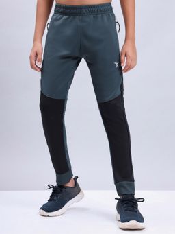 Technosport - Boys Colorblock Slim Fit Sports Joggers with TECHNO GUARD