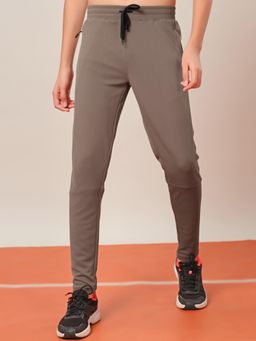 Technosport - Boys Solid Slim Fit Sports Trackpants with TECHNO GUARD