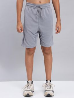 Technosport - Boys Solid Slim Fit Sports Shorts with TECHNOCOOL