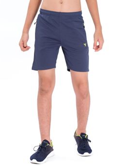 Technosport - Boys Solid Slim Fit Sports Shorts with TECHNO GUARD